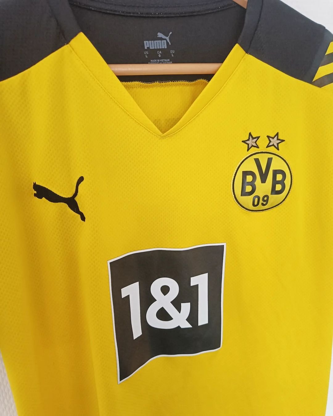 Authentic Borussia Dortmund 2021/2022 Home Shirt - Haaland #9