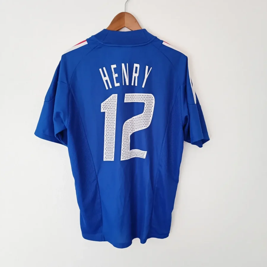 France 2002/04 Home Shirt - Henry #12 - Size XL